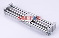 Bore 25mm Stroke 600/700/800/900/1000mm CY1S Magnetically Coupled Rodless Cylinder Air Cylinder
